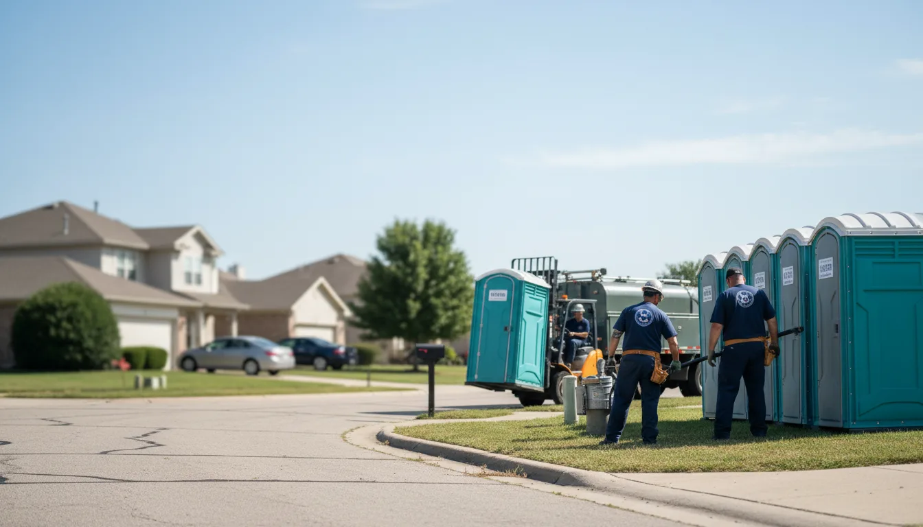 Porta Potty Rental in Lucas, OH near me